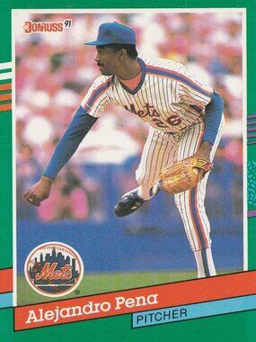 Alejandro Pena - Donruss 91 Baseball Card